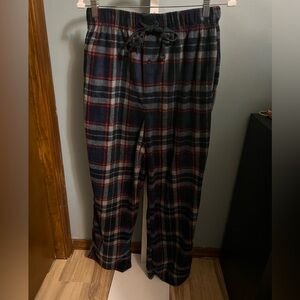 ☃️$5☃️ Canyon Creek Plaid Men's Lounge Pants with Pockets NWOT Medium